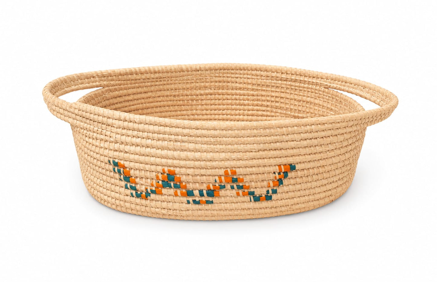 Kusaya Woven Basket — Oval Natural
