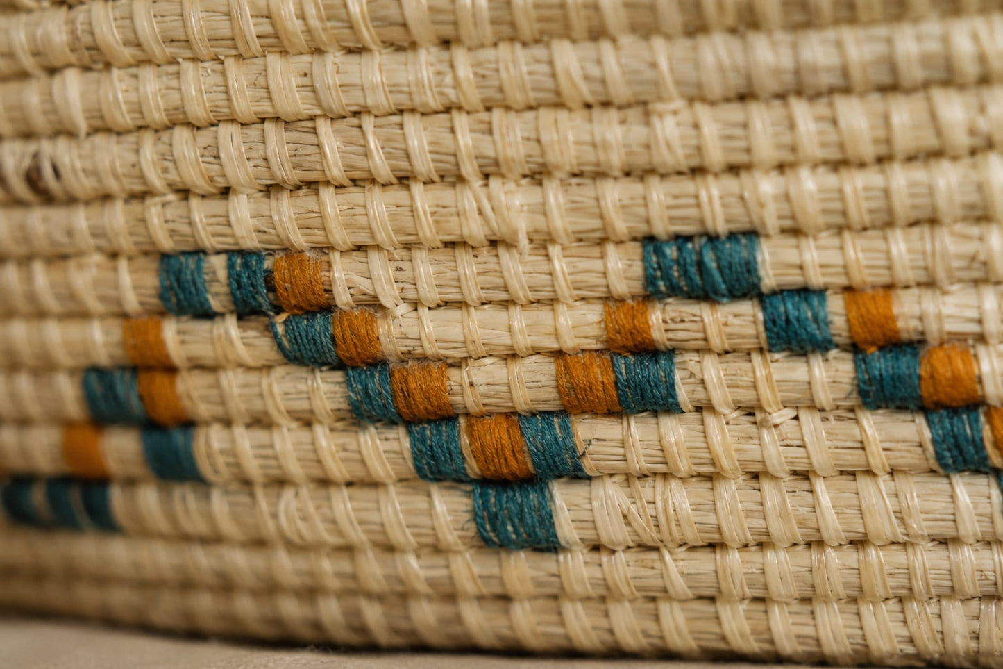 Kusaya Woven Basket — Oval Natural